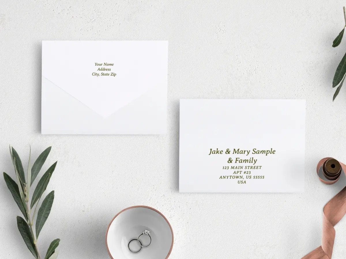 Front & Back (folded)