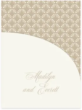 Pocket Wedding Invitation Design
