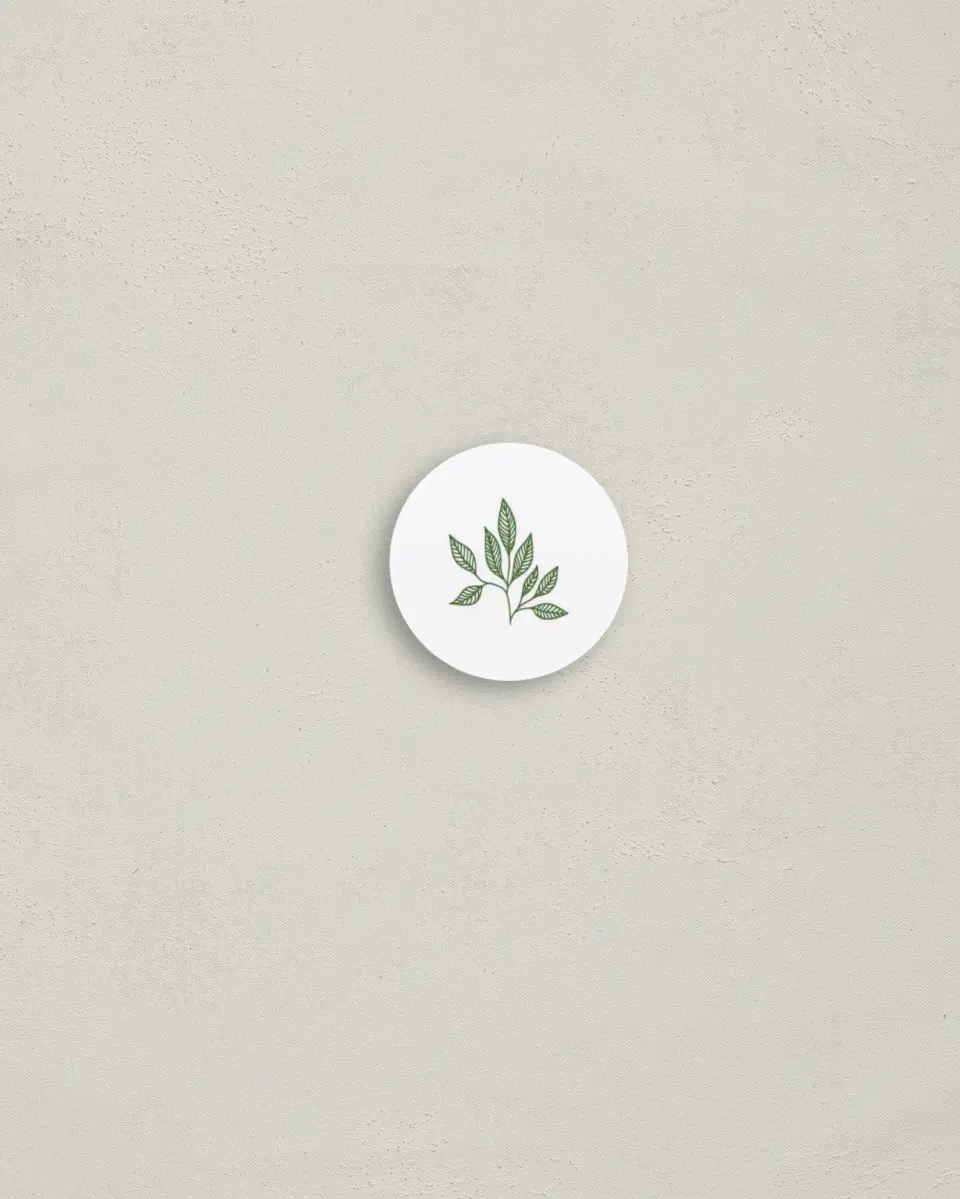 This is a 1¼" circle Envelope Seal called Rustic Grace printed in full color