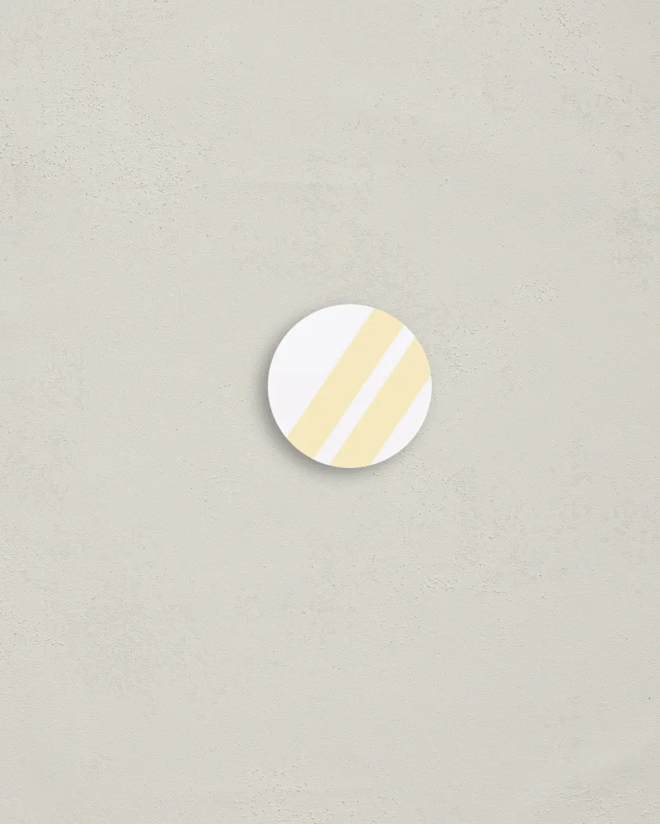 This is a 1¼" circle Envelope Seal called Cascading Light printed in full color