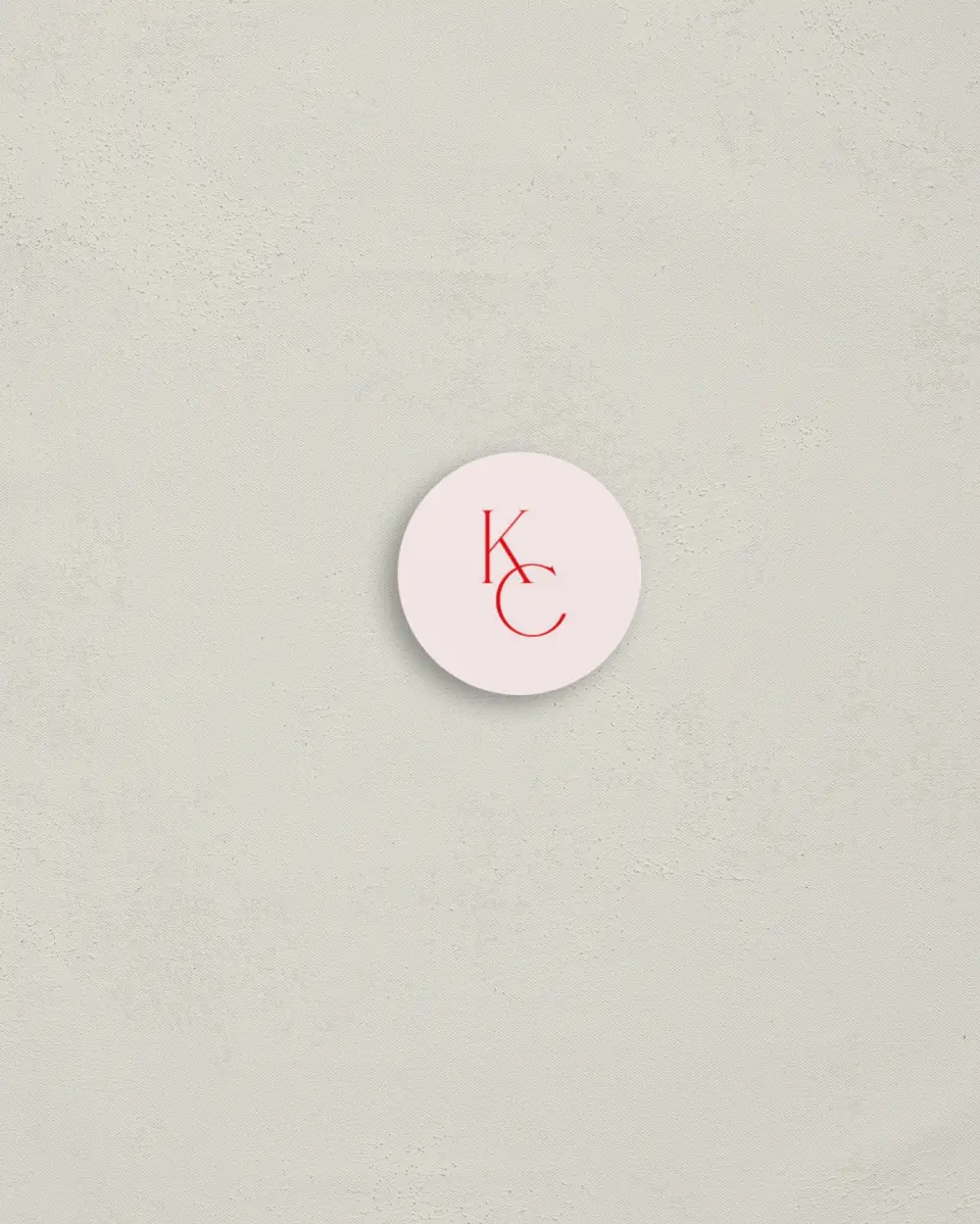 This is a 1¼" circle Envelope Seal called Initial Unity printed in full color