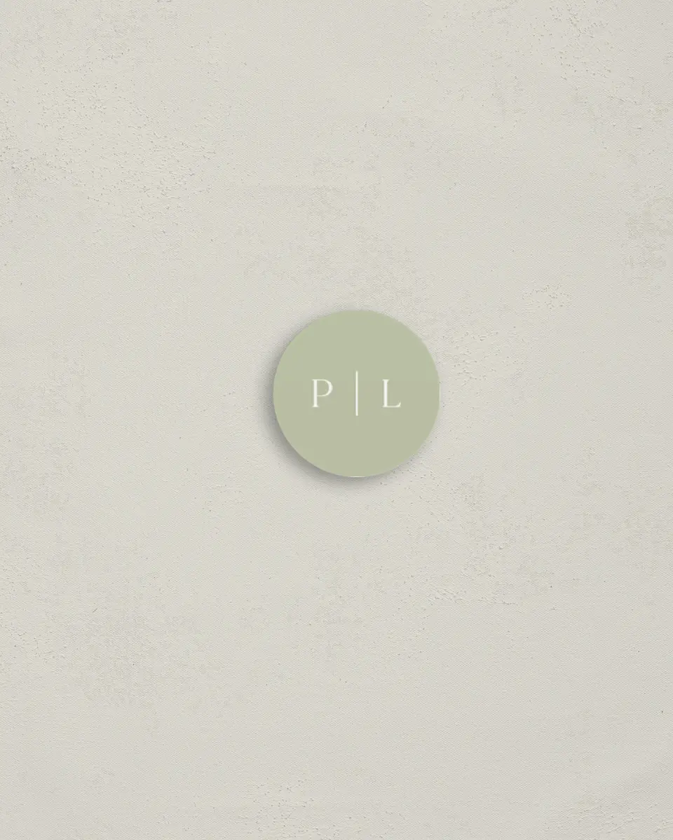 This is a 1¼" circle Envelope Seal called The Penelope printed in full color