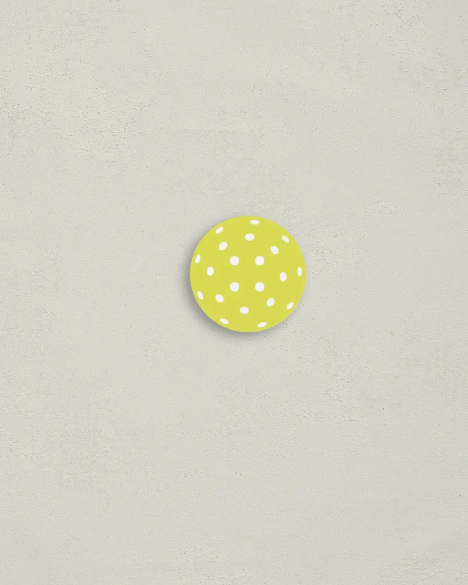 This is a 1¼" circle Envelope Seal called Serving Up Forever printed in full color