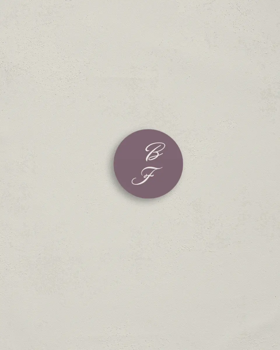 This is a 1¼" circle Envelope Seal called Charleston printed in full color