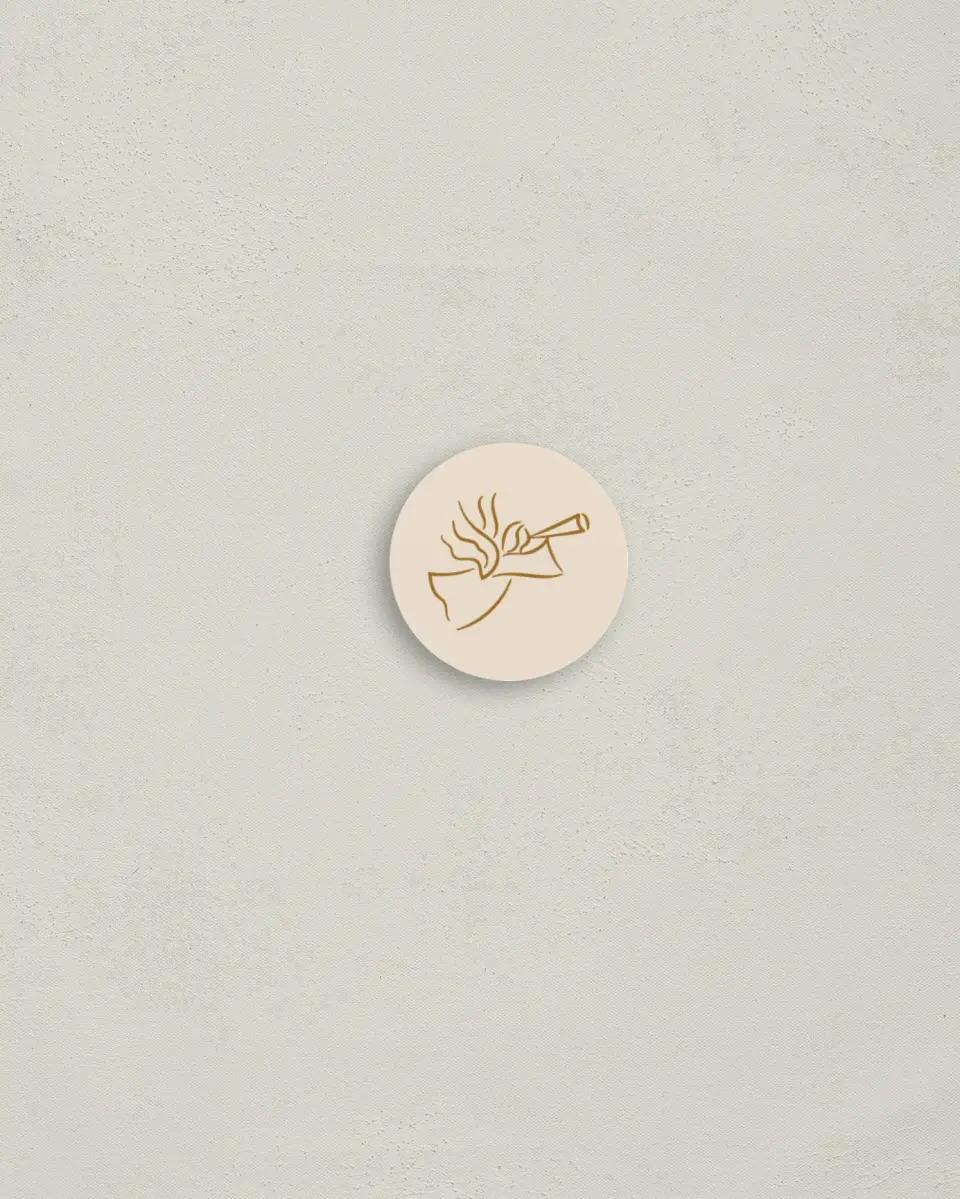 This is a 1¼" circle Envelope Seal called Triumphant News printed in full color