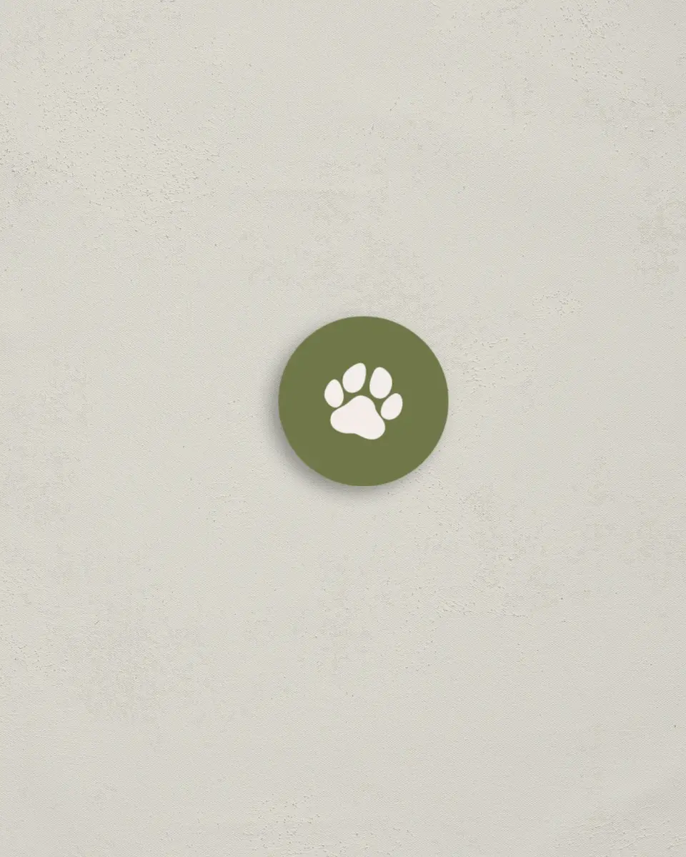 This is a 1¼" circle Envelope Seal called Happy Howlidays printed in full color