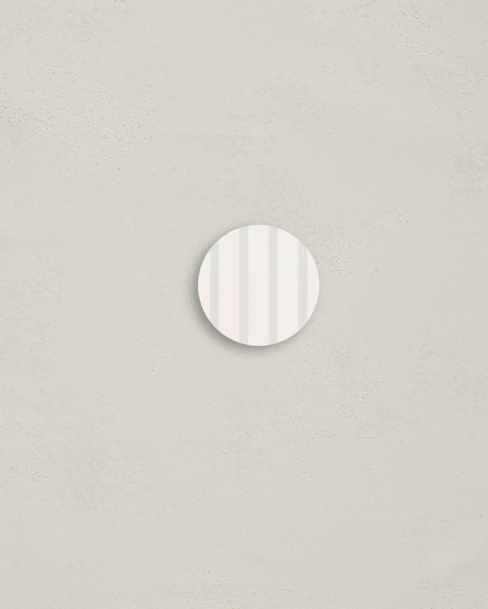 This is a 1¼" circle Envelope Seal called New Abode printed in full color
