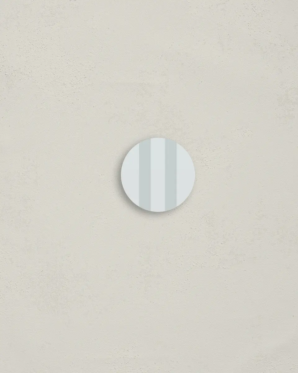 This is a 1¼" circle Envelope Seal called Love You Forever printed in full color