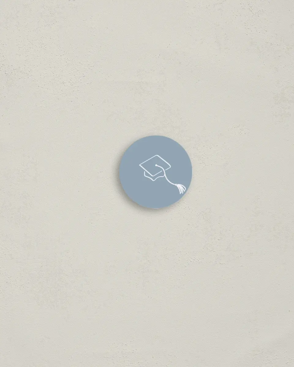 This is a 1¼" circle Envelope Seal called Terrific Tassel printed in full color