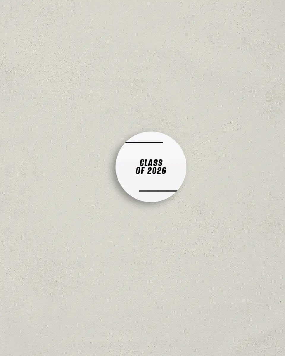 This is a 1¼" circle Envelope Seal called Go Long printed in full color