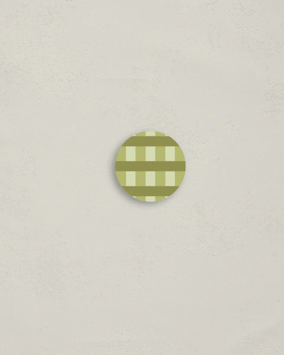 This is a 1¼" circle Envelope Seal called Ivy Bound printed in full color