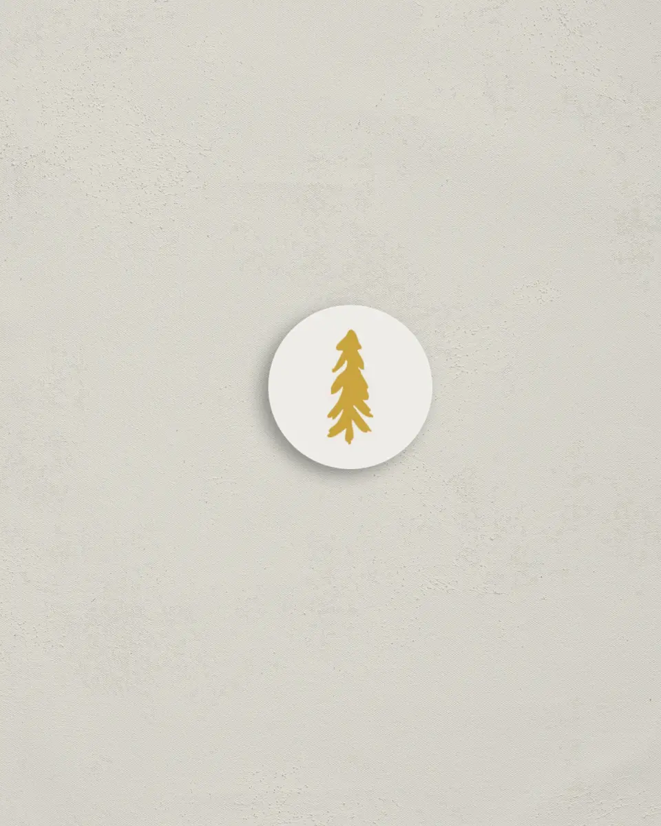 This is a 1¼" circle Envelope Seal called Festive Fun printed in full color
