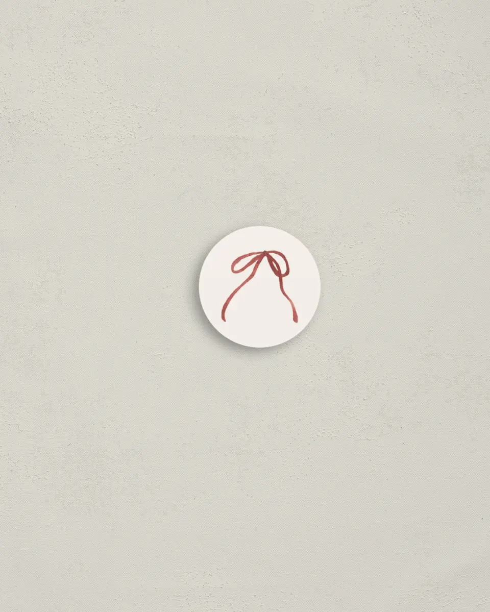 This is a 1¼" circle Envelope Seal called Harvest Moon printed in full color