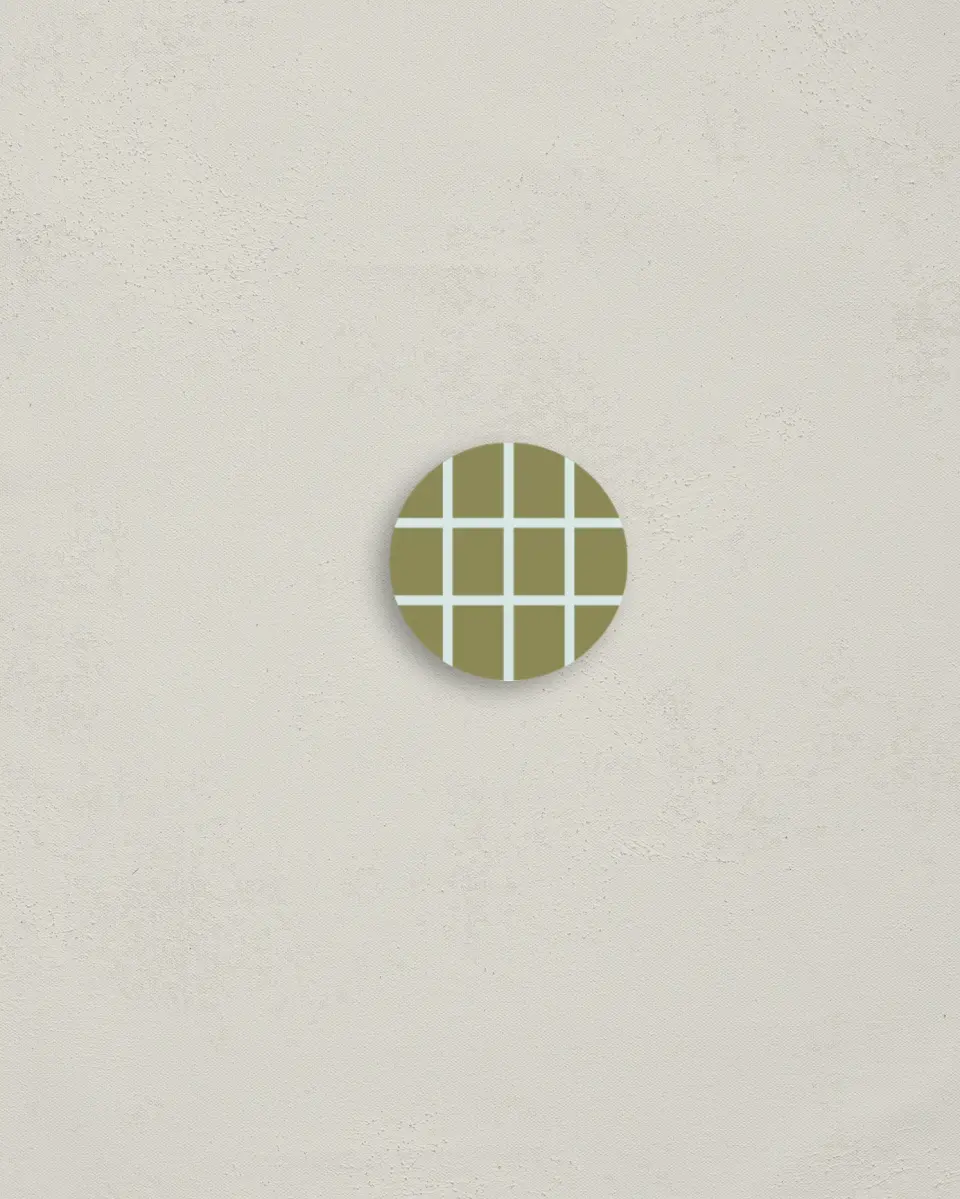 This is a 1¼" circle Envelope Seal called The Rosemary printed in full color
