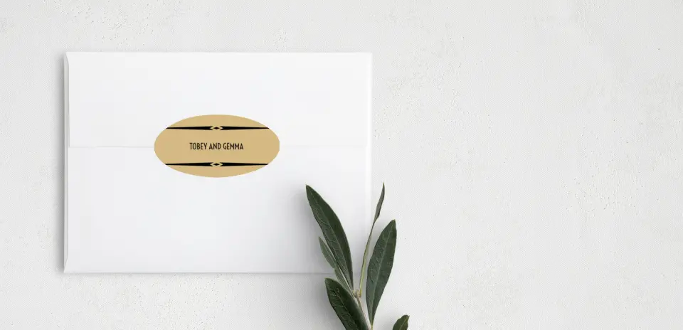 Oval Labels