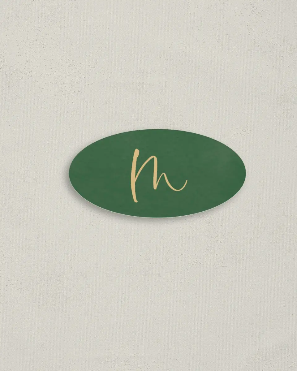 This is a 3" x 1½" Envelope Seal called Gilded Jewel printed in full color
