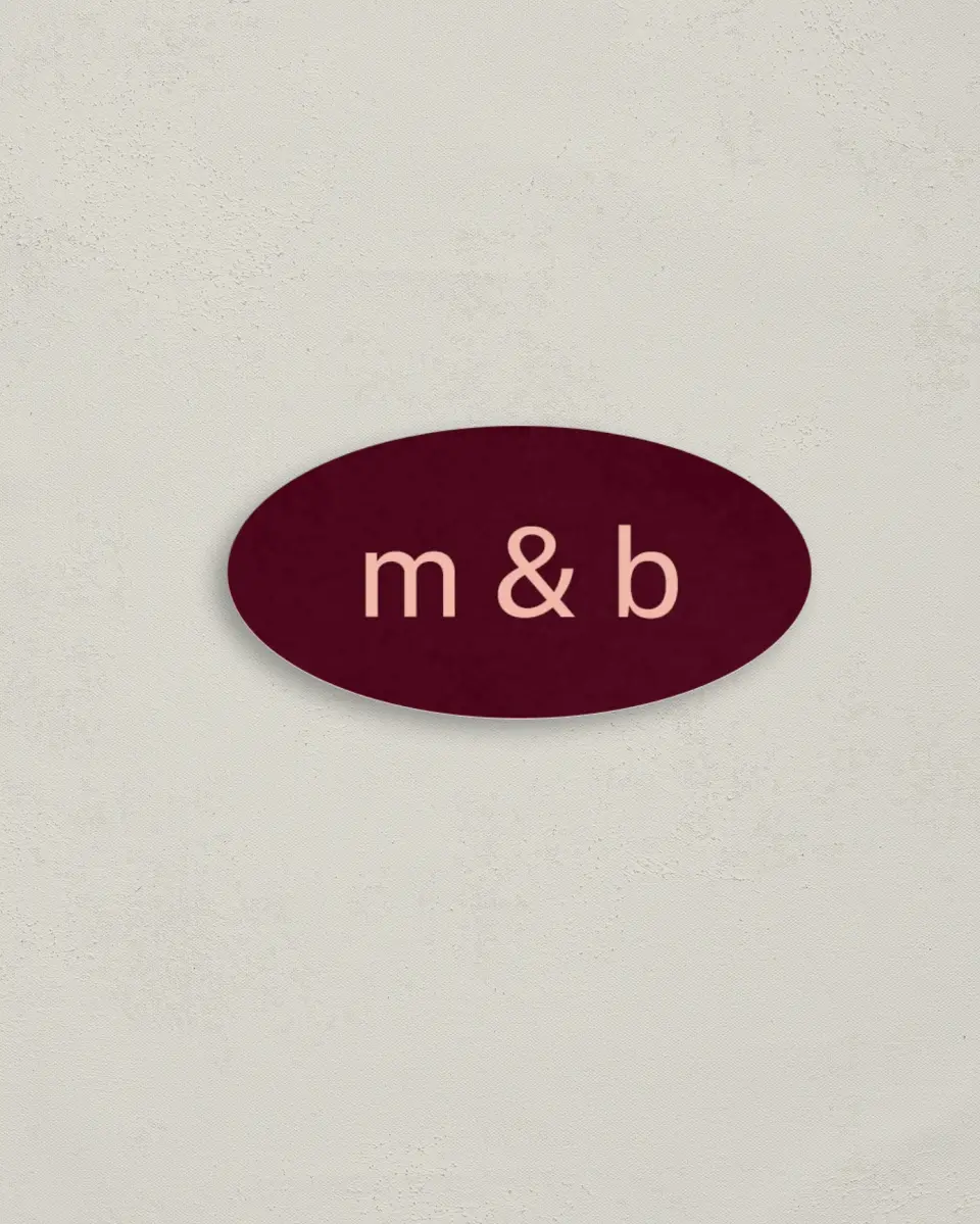 This is a 3" x 1½" Envelope Seal called Modern Wash printed in full color