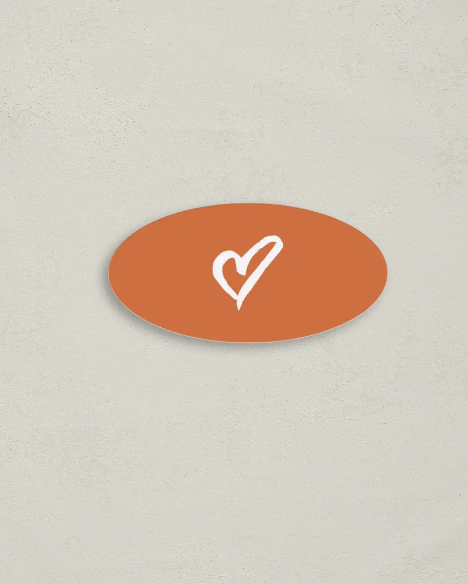 This is a 3" x 1½" Envelope Seal called Celebrate Love printed in full color
