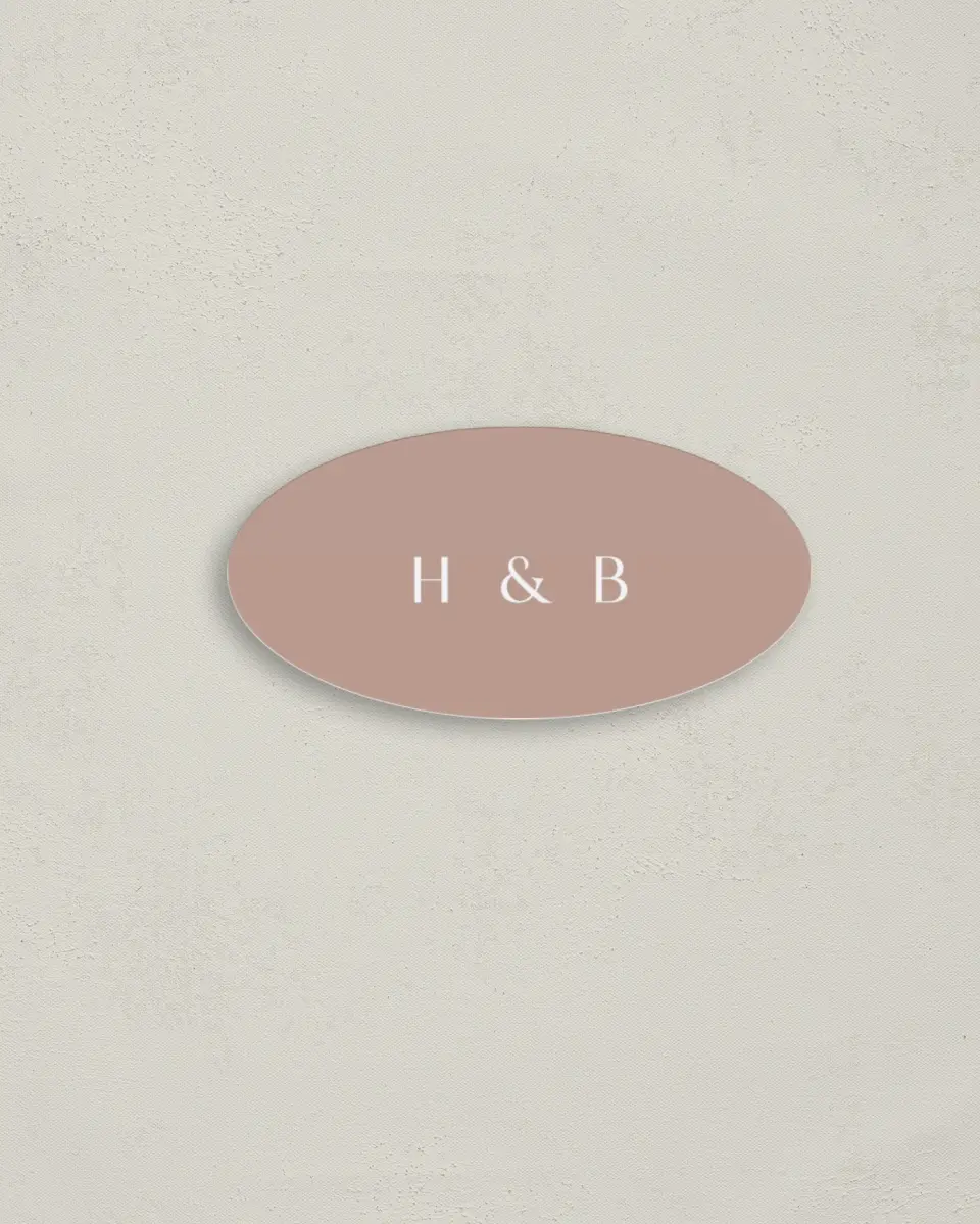 This is a 3" x 1½" Envelope Seal called Neat Names printed in full color