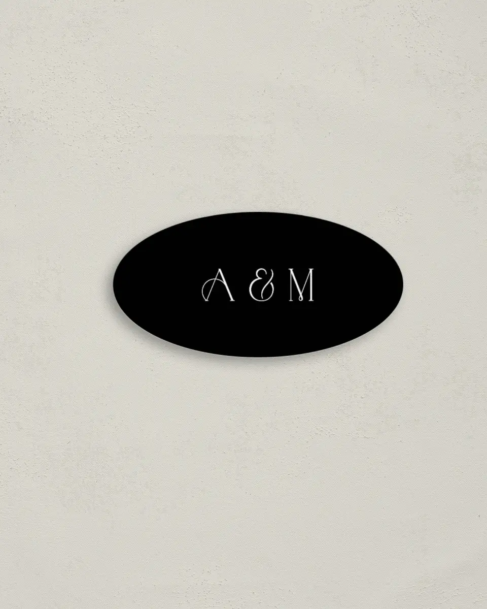 This is a 3" x 1½" Envelope Seal called The Amber printed in full color