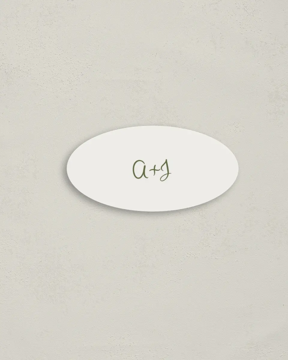 This is a 3" x 1½" Envelope Seal called Sweet Woodland printed in full color