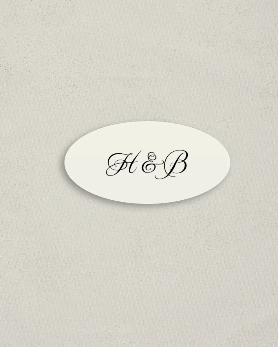 This is a 3" x 1½" Envelope Seal called Grand Party printed in full color