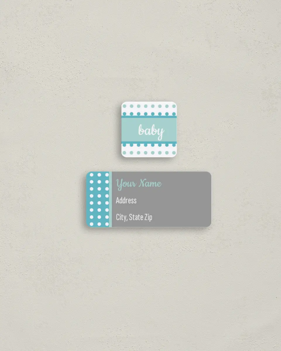 This is a 2¼" x 1" Labels; 1" x 1" Seals Return Address Label called Photo Gathering printed in full color
