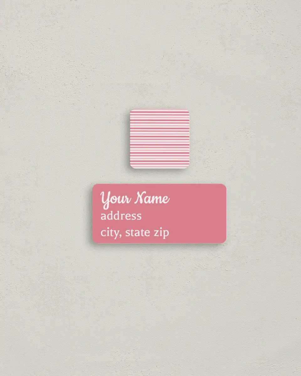 This is a 2¼" x 1" Labels; 1" x 1" Seals Return Address Label called Photo Collage printed in full color