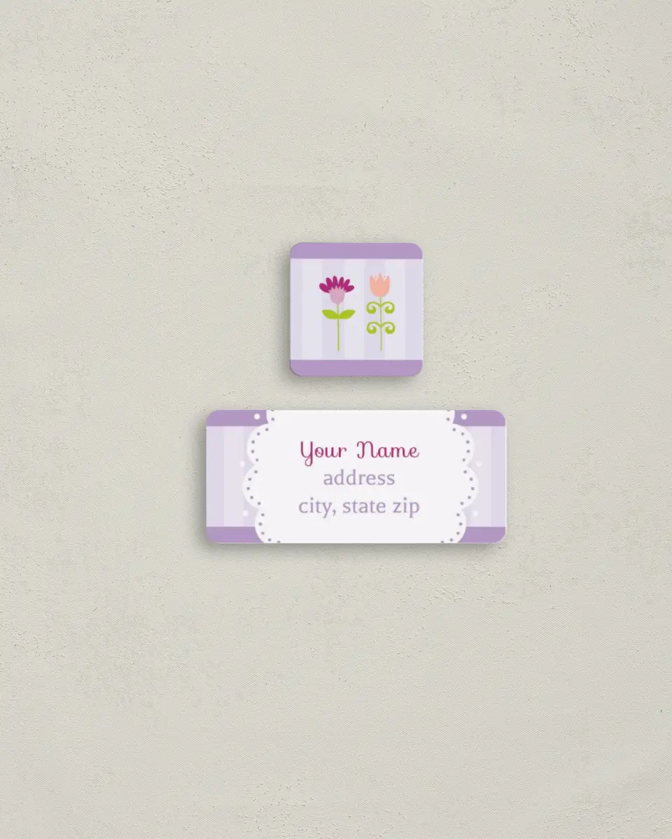 This is a 2¼" x 1" Labels; 1" x 1" Seals Return Address Label called It's A ... printed in full color