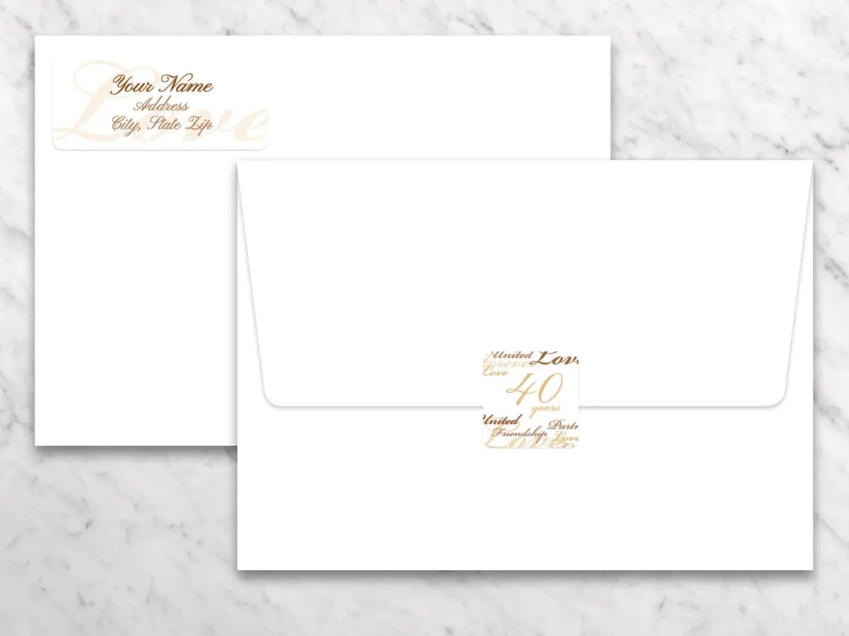 Label & Seal Set