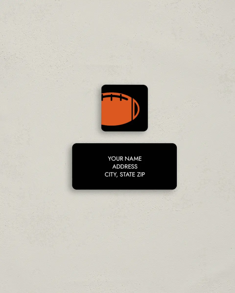 This is a 2¼" x 1" Labels; 1" x 1" Seals Return Address Label called Ticket to Love printed in full color