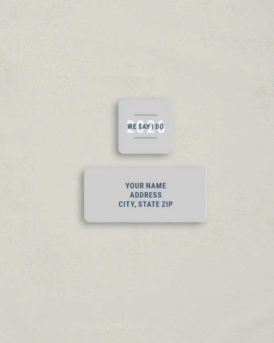 This is a 2¼" x 1" Labels; 1" x 1" Seals Return Address Label called Sweet Snapshots printed in full color