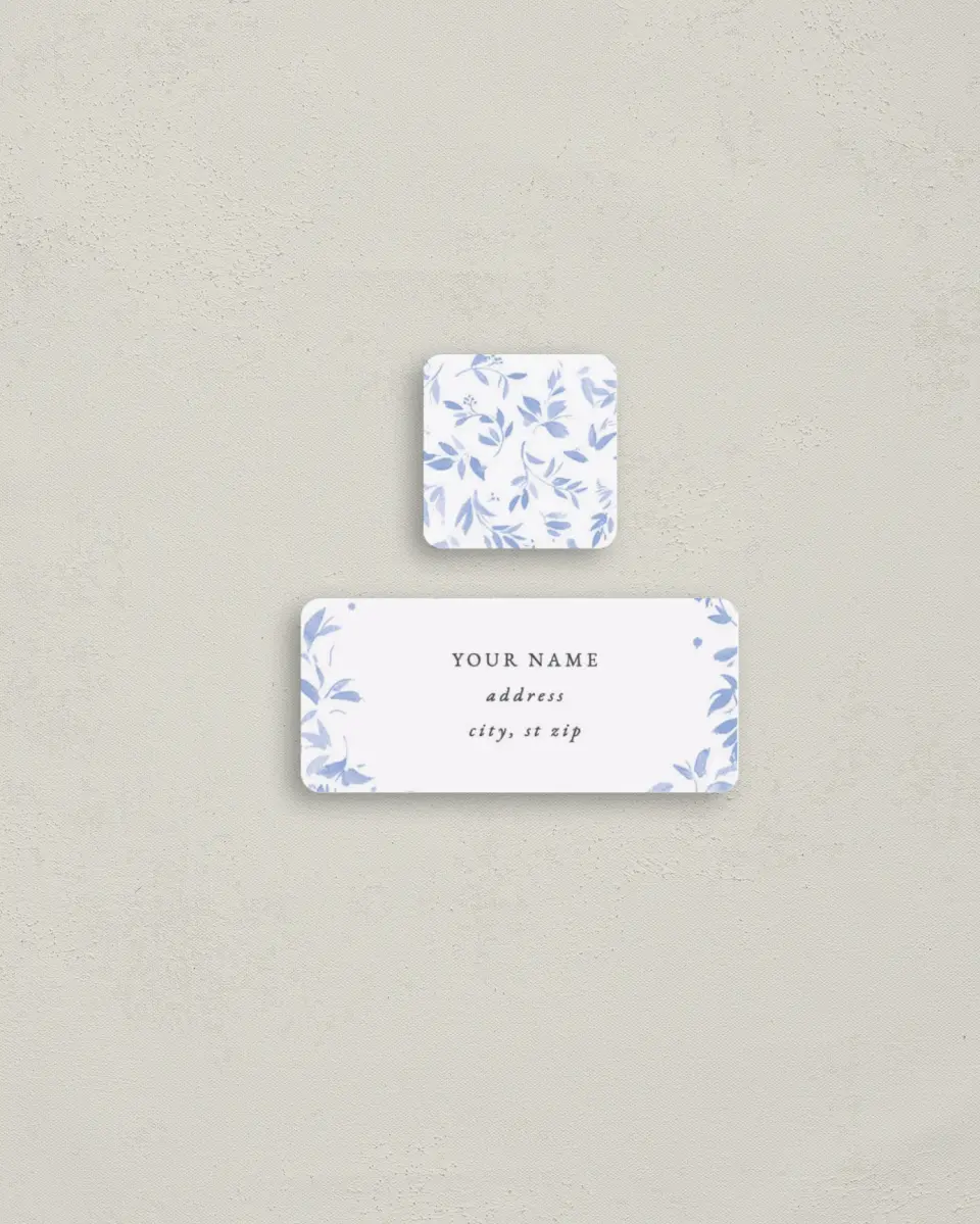 This is a 2¼" x 1" Labels; 1" x 1" Seals Bachelorette Party Accessorie called Spring Surround printed in full color