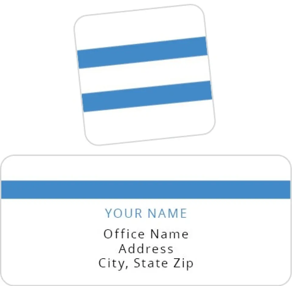 This is a 2¼" x 1" Labels; 1" x 1" Seals Return Address Label called Kitchen-Tested Recipes printed in full color