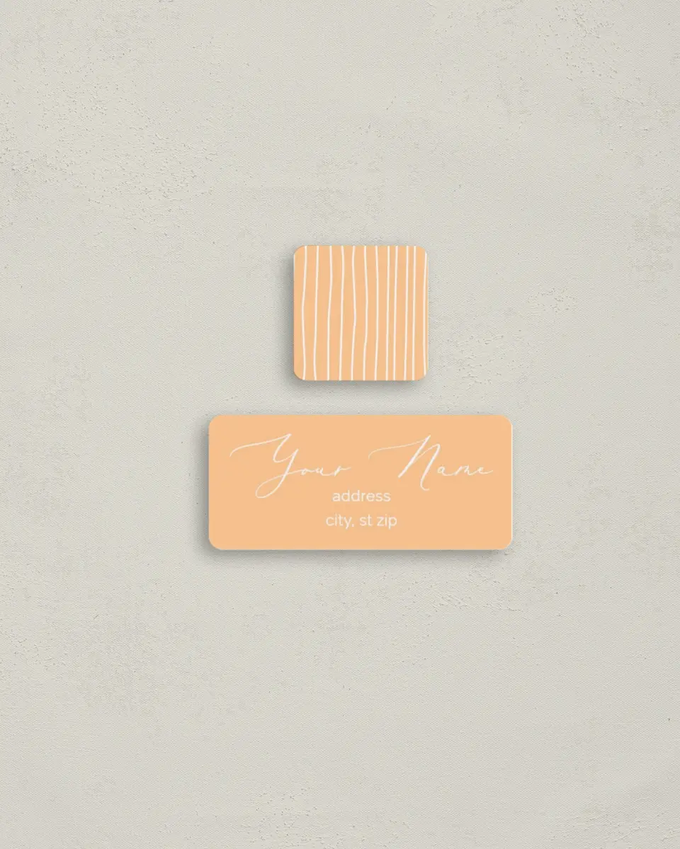 This is a 2¼" x 1" Labels; 1" x 1" Seals Bachelorette Party Accessorie called Vintage Beauty printed in full color