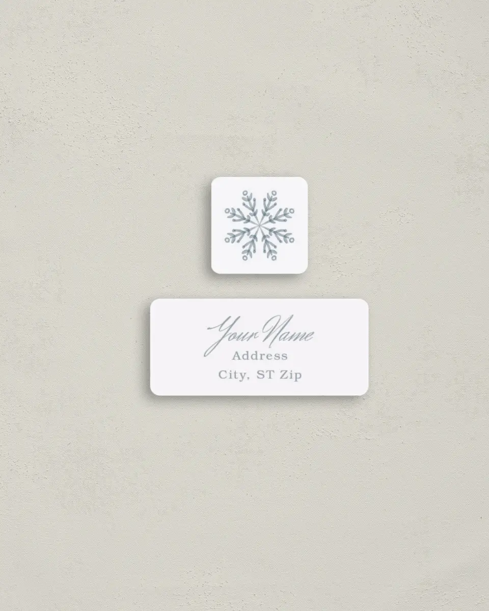 This is a 2¼" x 1" Labels; 1" x 1" Seals Bachelorette Party Accessorie called Arctic Animals printed in full color
