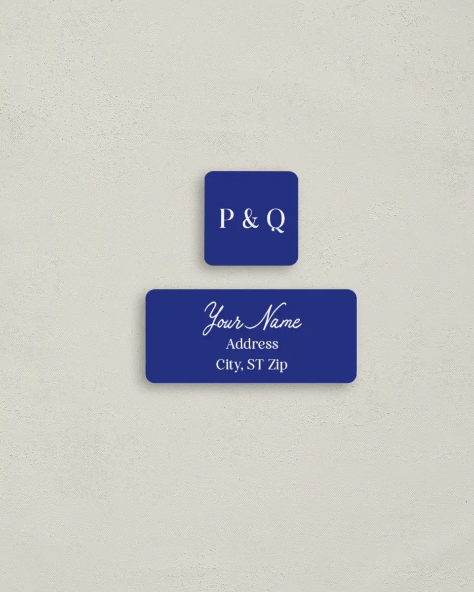 This is a 2¼" x 1" Labels; 1" x 1" Seals Return Address Label called Storybook Garden printed in full color