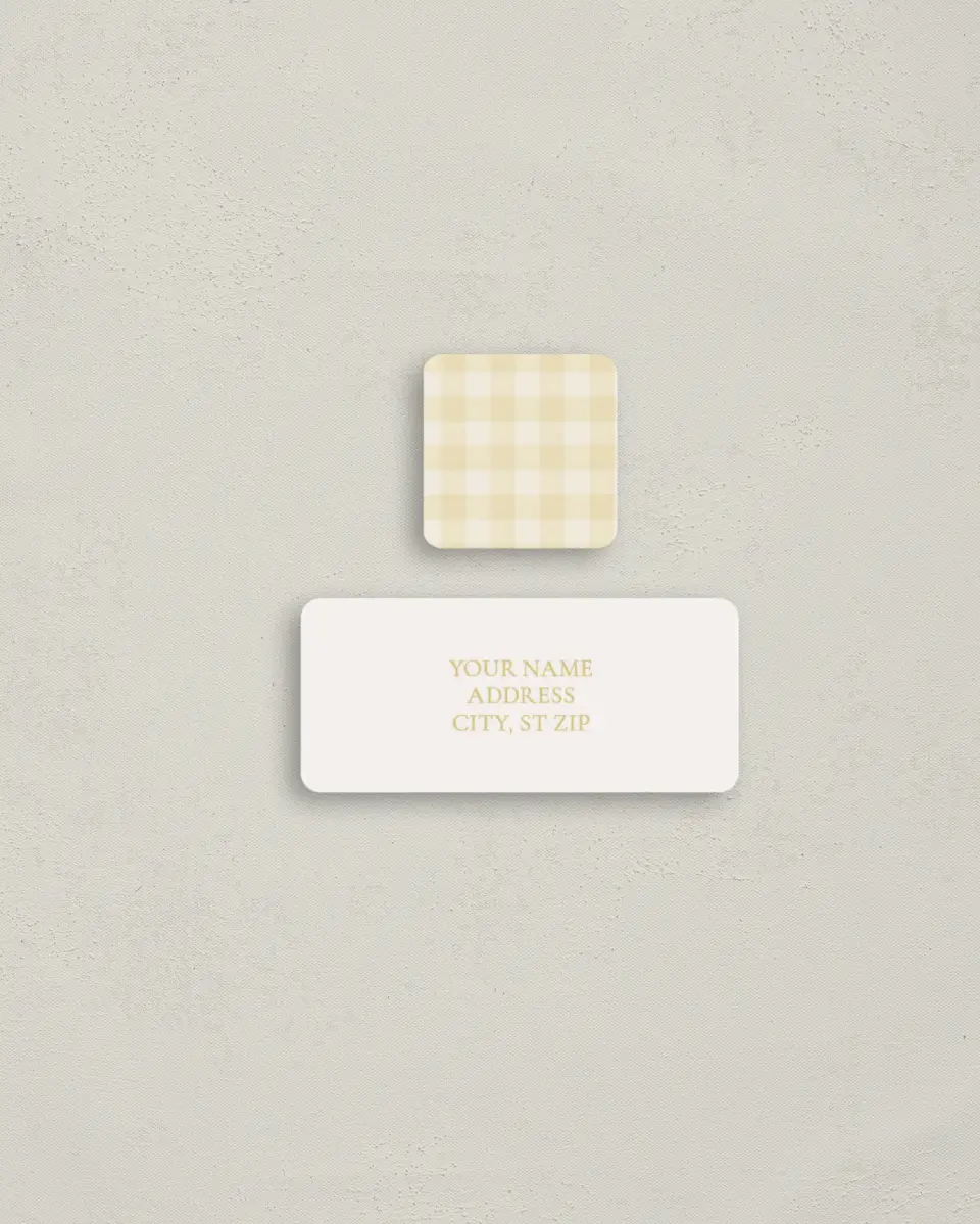 This is a 2¼" x 1" Labels; 1" x 1" Seals Bachelorette Party Accessorie called She Found her Honey printed in full color