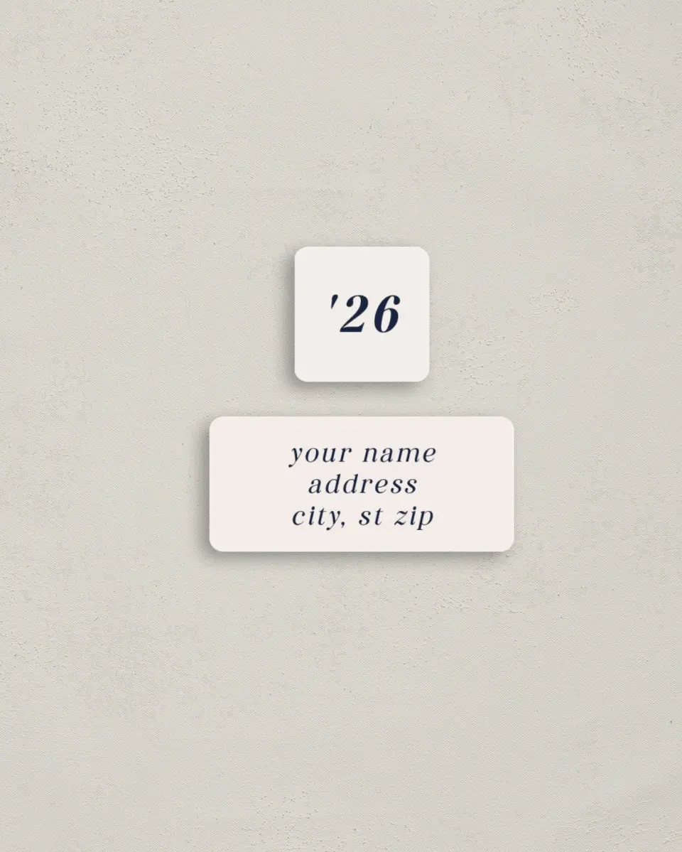 This is a 2¼" x 1" Labels; 1" x 1" Seals Return Address Label called Jumping Jubilee printed in full color
