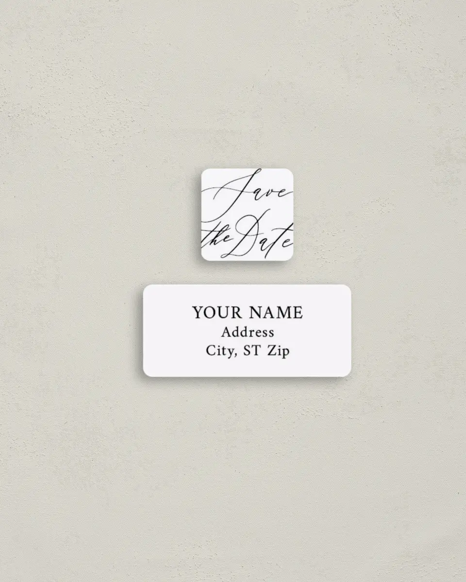 This is a 2¼" x 1" Labels; 1" x 1" Seals Return Address Label called True Promise printed in full color