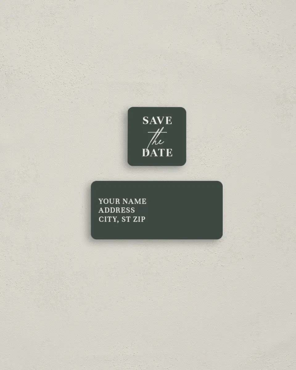 This is a 2¼" x 1" Labels; 1" x 1" Seals Return Address Label called Encompassing Love printed in full color