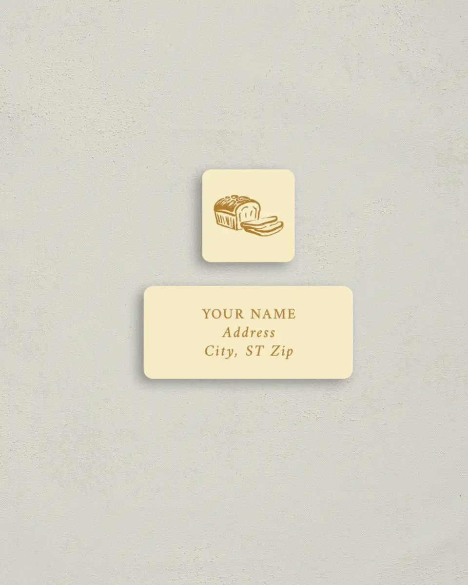 This is a 2¼" x 1" Labels; 1" x 1" Seals Bachelorette Party Accessorie called Toast to Baby printed in full color