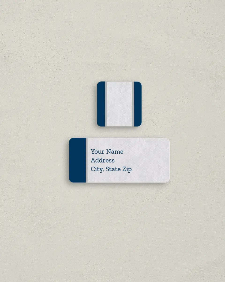 This is a 2¼" x 1" Labels; 1" x 1" Seals Return Address Label called Our Little Angel printed in full color