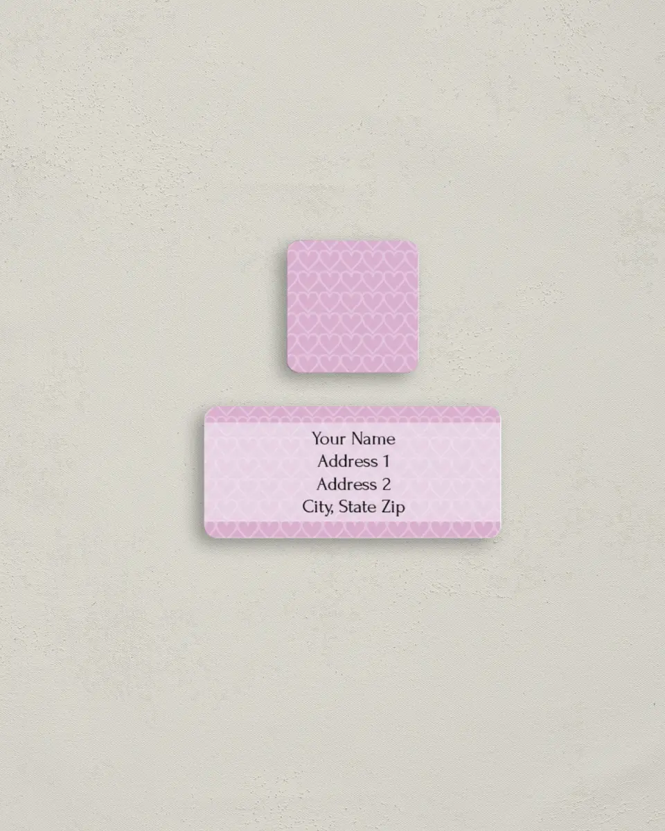 This is a 2¼" x 1" Labels; 1" x 1" Seals Return Address Label called Sibling(s) Introduce(s) printed in full color