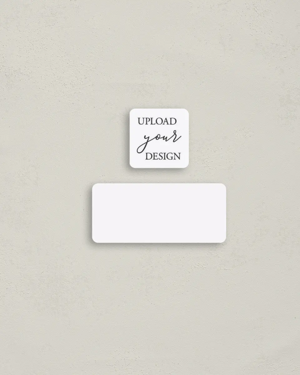 This is a 2¼" x 1" Labels; 1" x 1" Seals Weddings Upload Your Design called 1" x 2¼"(label), 1" x 1" (seal) printed in full color