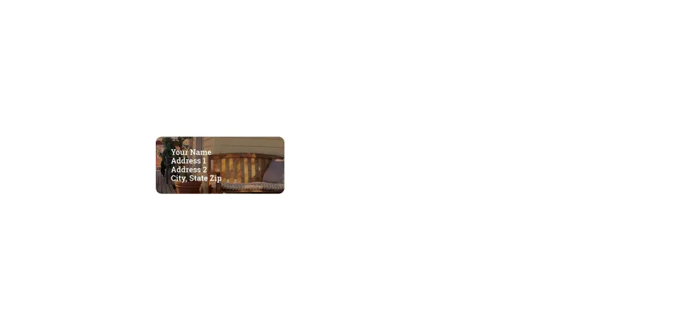 Small Return Address Labels