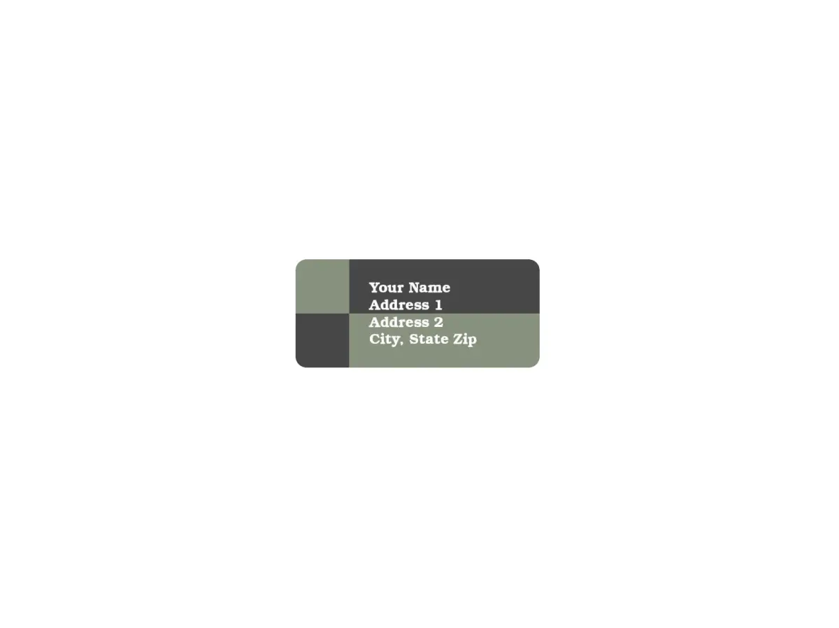 Small Return Address Labels