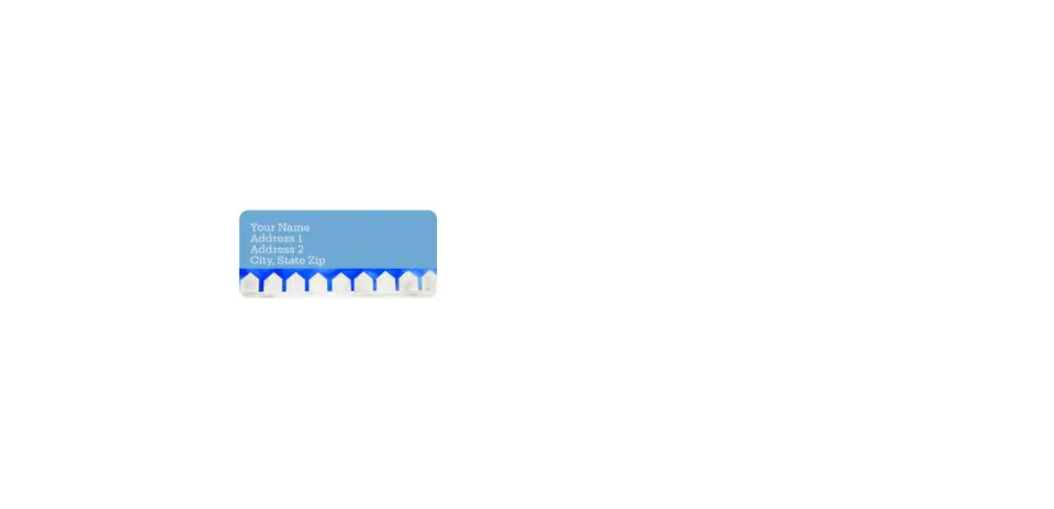 Small Return Address Labels
