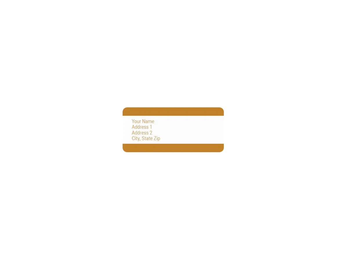 Small Return Address Labels