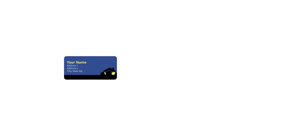 Small Return Address Labels